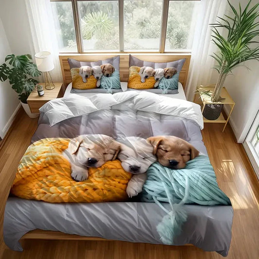 Σετ Σεντόνια Διπλά 230 x 250, 100% Βαμβάκι, 6 τμχ, με κωδικό, BR-104