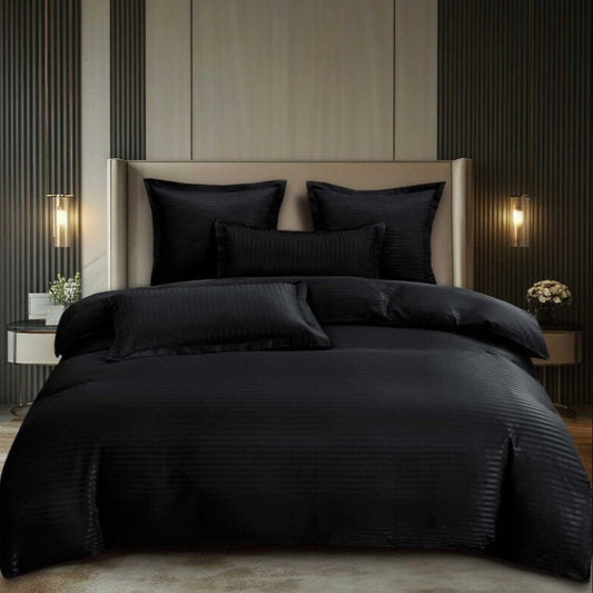 Σετ Σεντόνια Διπλά 240 x 250, 100% Βαμβακοσατέν, 4 τμχ, με κωδικό, DS-04