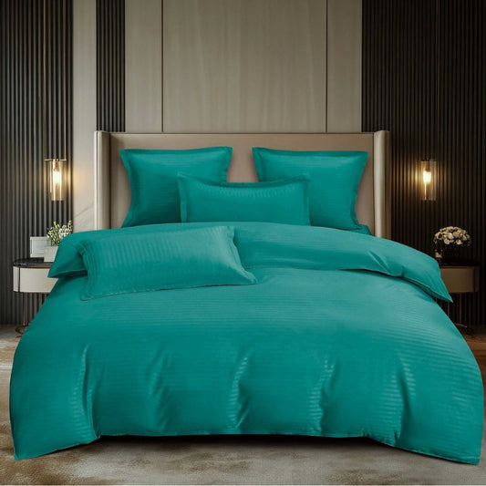 Σετ Σεντόνια Διπλά 240 x 250, 100% Βαμβακοσατέν, 4 τμχ, με κωδικό, DS-09