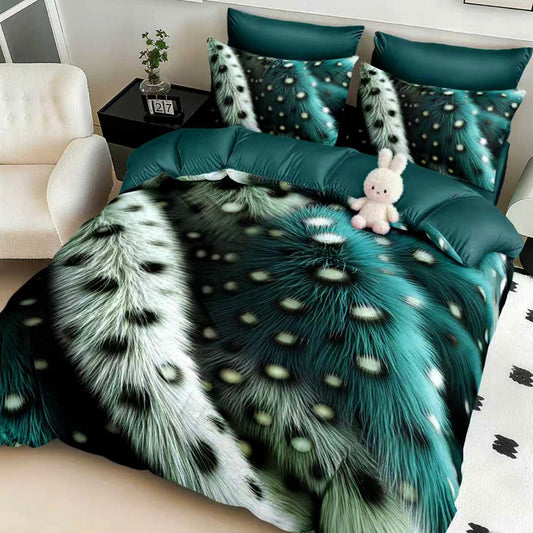 Σετ Σεντόνια Διπλά με λάστιχο, 100% Βαμβάκι, 6 τμχ, 5D-04