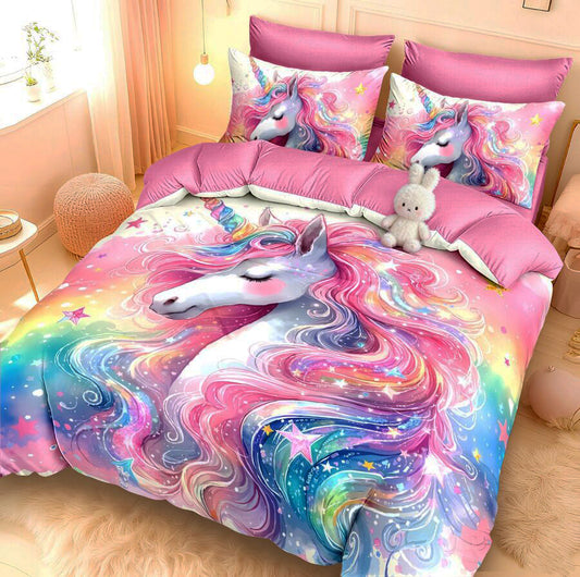 Σετ Σεντόνια Διπλά με λάστιχο, 100% Βαμβάκι, 6 τμχ, 5D-19