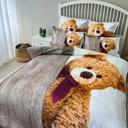 Σετ Σεντόνια Διπλά 230 x 250, 100% Βαμβάκι, 6 τμχ, με κωδικό, BR-02