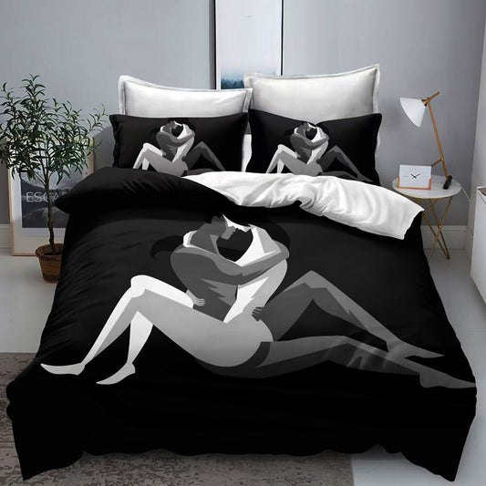 Σετ Σεντόνια Διπλά 230 x 250, 100% Βαμβάκι, 6 τμχ, με κωδικό, BR-102