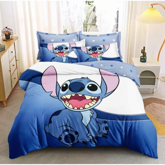 Σετ Σεντόνια Διπλά 230 x 250, 100% Βαμβάκι, 6 τμχ, με κωδικό, BR-125