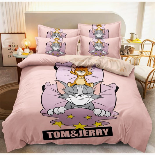 Σετ Σεντόνια Διπλά 230 x 250, 100% Βαμβάκι, 6 τμχ, με κωδικό, BR-131