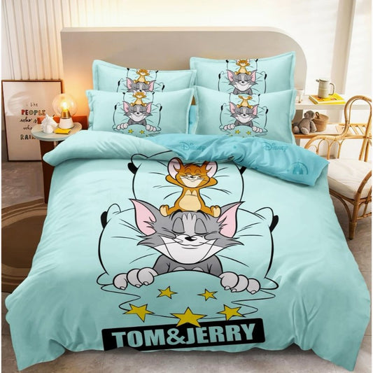 Σετ Σεντόνια Διπλά 230 x 250, 100% Βαμβάκι, 6 τμχ, με κωδικό, BR-132