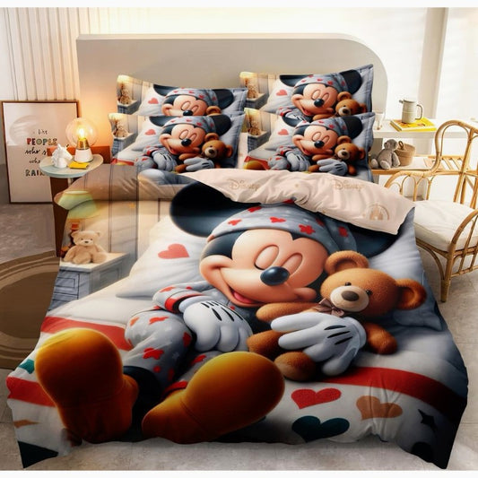 Σετ Σεντόνια Διπλά 230 x 250, 100% Βαμβάκι, 6 τμχ, με κωδικό, BR-133