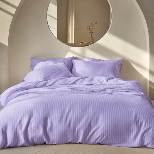 Σετ σεντόνια βαμβακοσατέν ριγέ DOLCE NOTTE DK-08