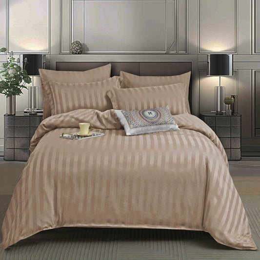 Σετ Σεντόνια Διπλά με λάστιχο, 100% Βαμβακοσατέν, DL6-111