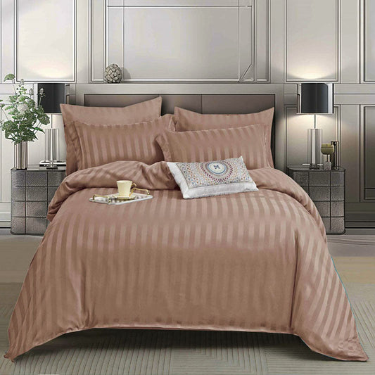 Σετ Σεντόνια Διπλά με λάστιχο, 100% Βαμβακοσατέν, DL6-156