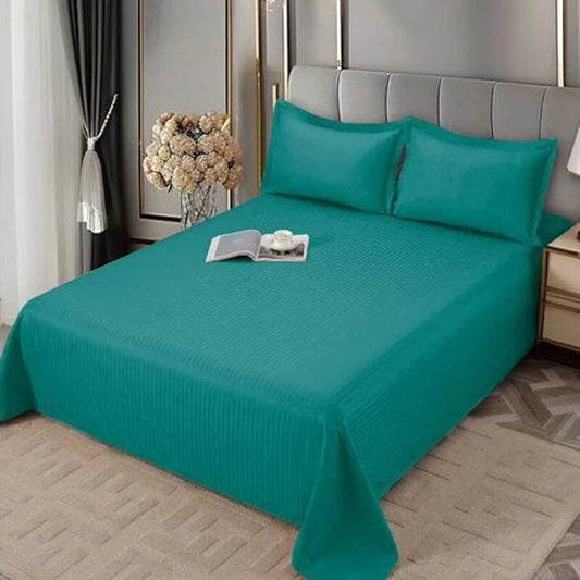 Σετ Σεντόνια Διπλά 240 x 250, 100% Βαμβακοσατέν, 4 τμχ, με κωδικό, DS-09