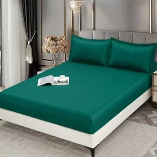 Σεντόνια Διπλά 240 x 250, Με/Χωρίς Λάστιχο (Σετ) Βαμβακοσατέν