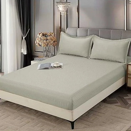 Σεντόνια Διπλά 240 x 250, Με/Χωρίς Λάστιχο (Σετ) Βαμβακοσατέν