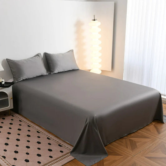 Σεντόνια Διπλά 230 x 240, Χωρίς Λάστιχο (Σετ) Βαμβακοσατέν P-06