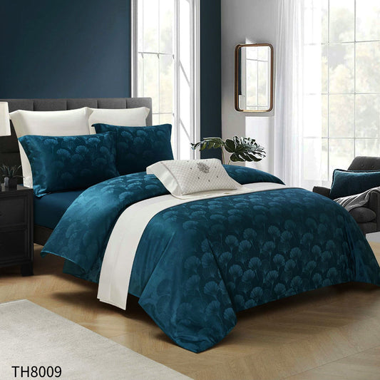 Σεντόνια Διπλά Με Λάστιχο (Σετ) Βαμβακοσατέν, TH80-09