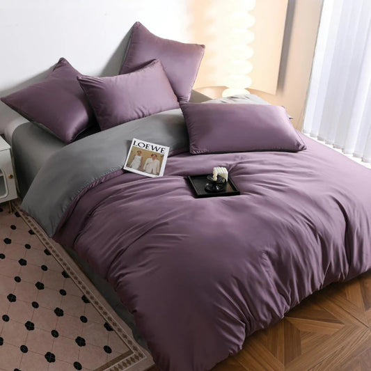 Σεντόνια Διπλά 230 x 240, Χωρίς Λάστιχο (Σετ) Βαμβακοσατέν P-13