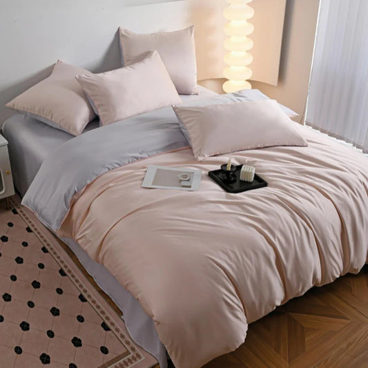 Σεντόνια Διπλά 230 x 240, Χωρίς Λάστιχο (Σετ) Βαμβακοσατέν P-16