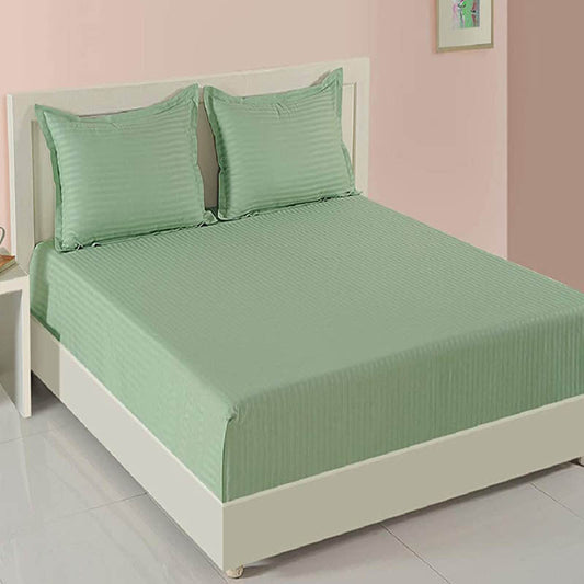 Σετ Σεντόνια Διπλά με λάστιχο, 100% Βαμβακοσατέν, DL6-142