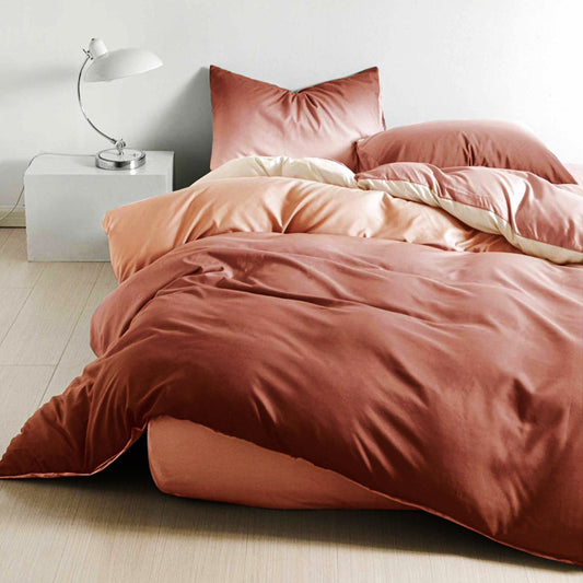 Σετ Σεντόνια Διπλά 230 x 250, 100% Βαμβάκι, 4 τμχ, με κωδικό, 50-663