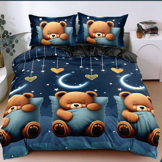 Διπλά Σεντόνια 230×250 – 100% Βαμβάκι,  Σετ 4 Τεμαχίων 50-708a