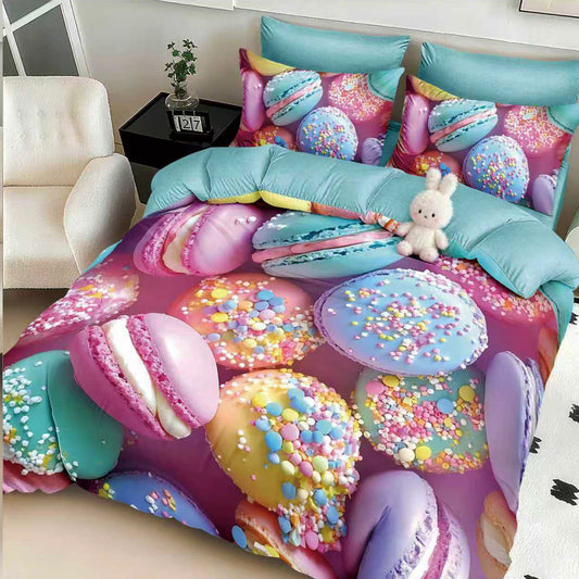 Σετ Σεντόνια Διπλά με λάστιχο, 100% Βαμβάκι, 6 τμχ, 5D-01