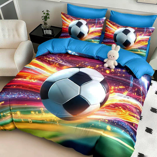 Σετ Σεντόνια Διπλά με λάστιχο, 100% Βαμβάκι, 6 τμχ, 5D-16