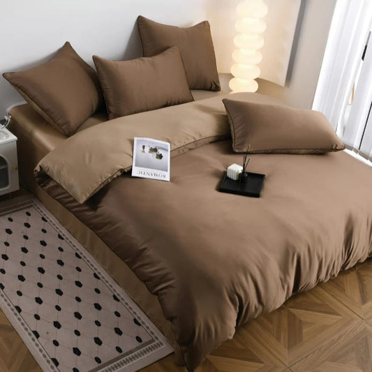 Σεντόνια Διπλά 230 x 240, Χωρίς Λάστιχο (Σετ) Βαμβακοσατέν P-15