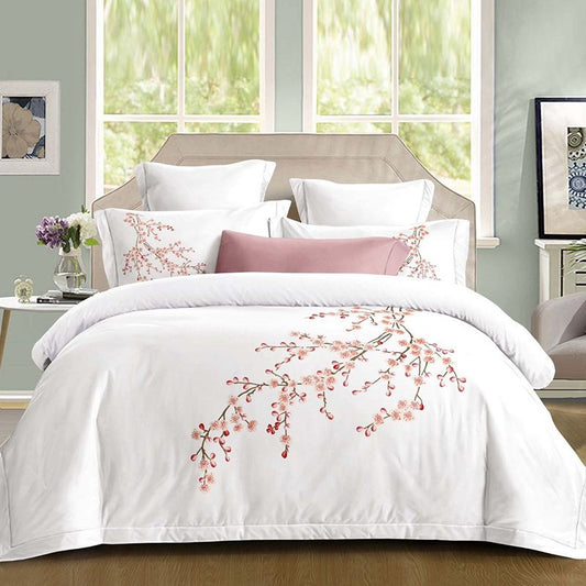 Σετ Σεντόνια Διπλά με λάστιχο 180 x 200, 100% Βαμβάκι, 4 τμχ, με κωδικό, BG80-09