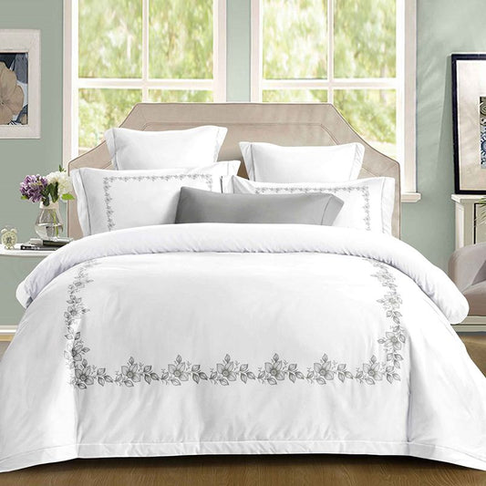 Σετ Σεντόνια Διπλά με λάστιχο 180 x 200, 100% Βαμβάκι, 4 τμχ, με κωδικό, BG80-31