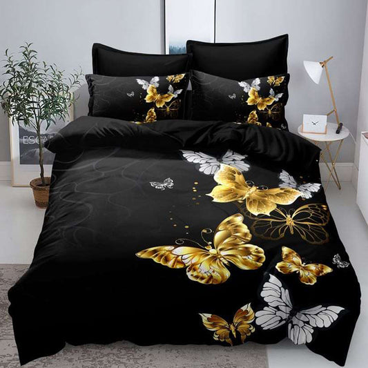 Σετ Σεντόνια Διπλά 230 x 250, 100% Βαμβάκι, 6 τμχ, με κωδικό,  BR-93