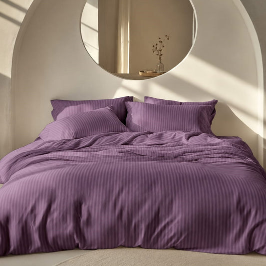 Σετ σεντόνια βαμβακοσατέν ριγέ DOLCE NOTTE DK-22