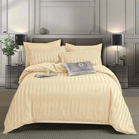 Σετ Σεντόνια Διπλά με λάστιχο, 100% Βαμβακοσατέν, DL6-101