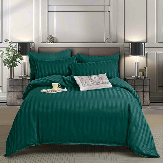 Σετ Σεντόνια Διπλά με λάστιχο, 100% Βαμβακοσατέν, DL6-103