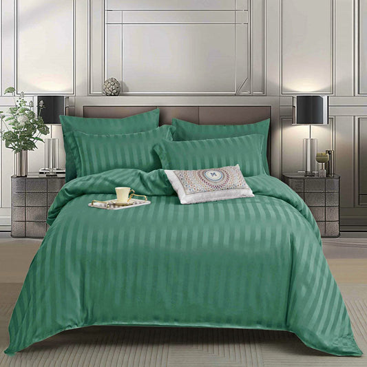 Σετ Σεντόνια Διπλά με λάστιχο, 100% Βαμβακοσατέν, DL6-108