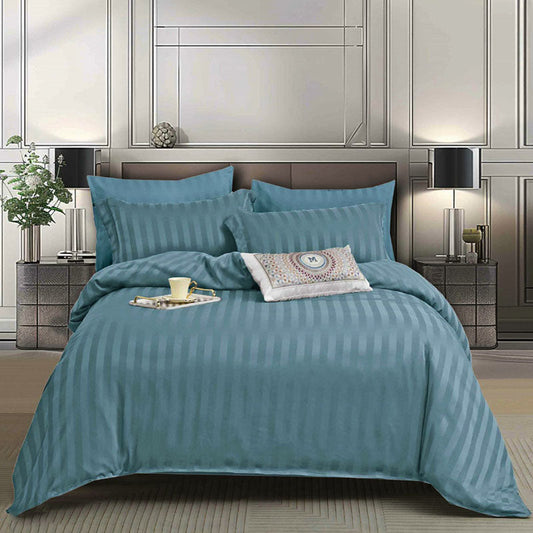 Σετ Σεντόνια Διπλά με λάστιχο, 100% Βαμβακοσατέν, DL6-110