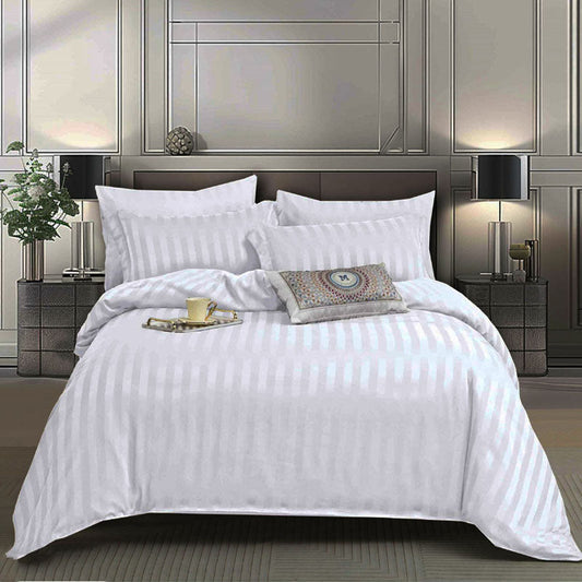 Σετ Σεντόνια Διπλά με λάστιχο, 100% Βαμβακοσατέν, DL6-118