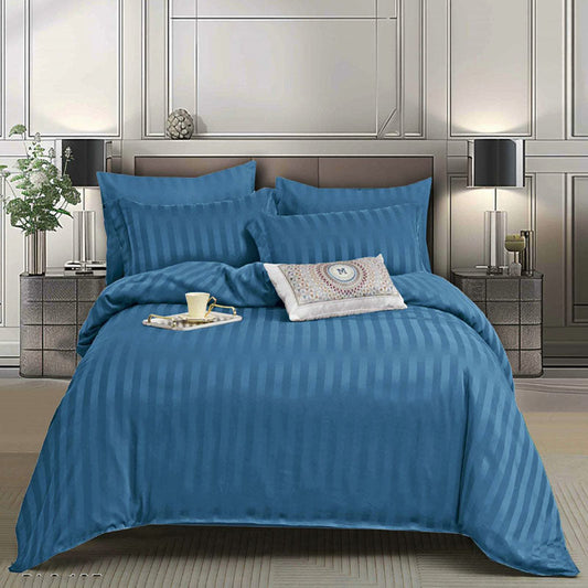 Σετ Σεντόνια Διπλά με λάστιχο, 100% Βαμβακοσατέν, DL6-125