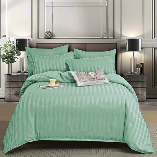 Σετ Σεντόνια Διπλά με λάστιχο, 100% Βαμβακοσατέν, DL6-142