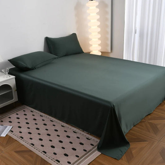 Σεντόνια Διπλά 230 x 240, Χωρίς Λάστιχο (Σετ) Βαμβακοσατέν P-04