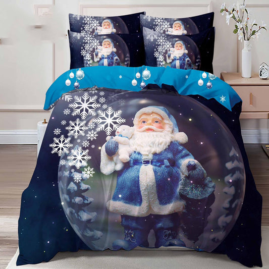 Χριστουγεννιατικα Σετ Σεντόνια  μονό / διπλό, 100% Βαμβάκι, κωδικό Q2-23