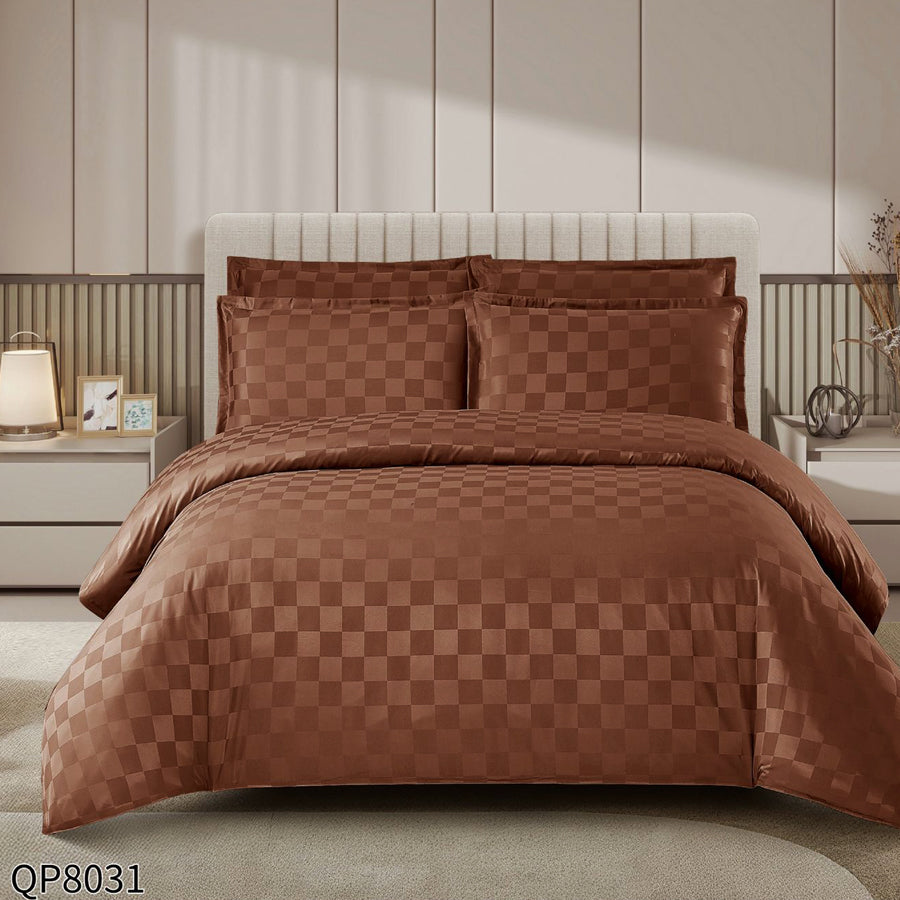 Signature Σετ με Λάστιχο 180x200, Ζακάρ Βαμβακοσατέν, QP-8031
