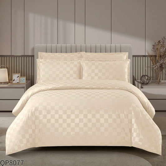 Signature Σετ με Λάστιχο 180x200, Ζακάρ Βαμβακοσατέν, QP-8077