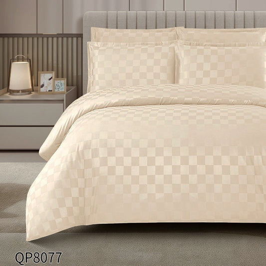 Signature Σετ με Λάστιχο 180x200, Ζακάρ Βαμβακοσατέν, QP-8077