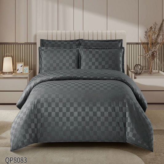 Signature Σετ με Λάστιχο 180x200, Ζακάρ Βαμβακοσατέν, QP-8083