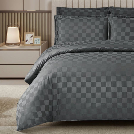 Signature Σετ με Λάστιχο 180x200, Ζακάρ Βαμβακοσατέν, QP-8083