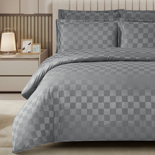 Signature Σετ με Λάστιχο 180x200, Ζακάρ Βαμβακοσατέν, QP-8091