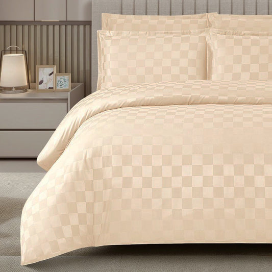 Signature Σετ με Λάστιχο 180x200, Ζακάρ Βαμβακοσατέν, QP-8101
