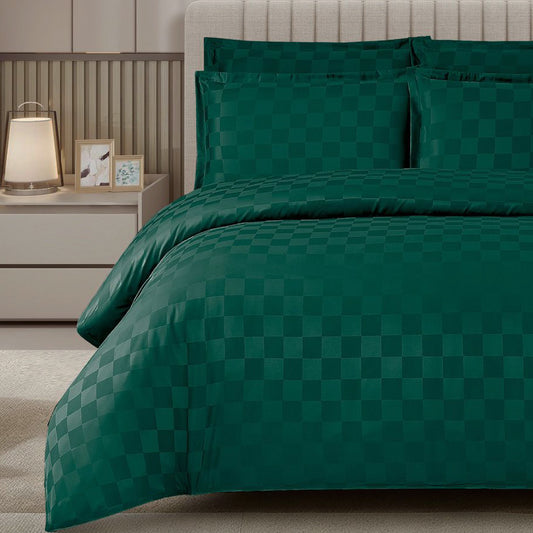 Signature Σετ με Λάστιχο 180x200, Ζακάρ Βαμβακοσατέν, QP-8122