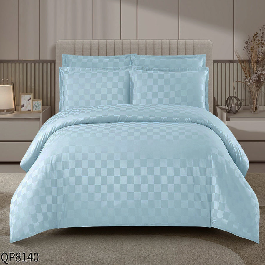 Signature Σετ με Λάστιχο 180x200, Ζακάρ Βαμβακοσατέν, QP-8140