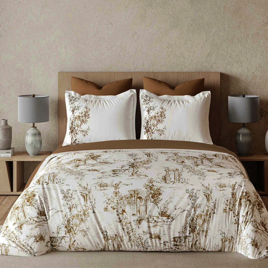 Σετ Σεντόνια Διπλά με λάστιχο, 100% Βαμβάκι, 6 τμχ, με κωδικό, SY6013